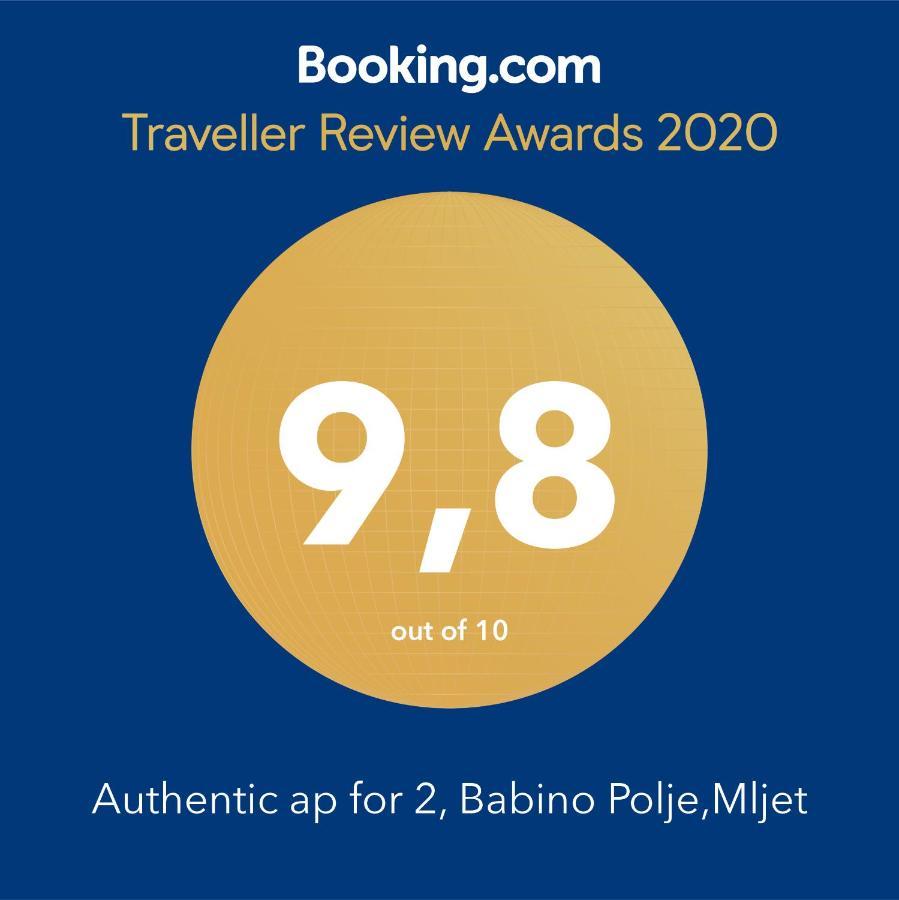 Authentic Ap For 2, Babino Polje,Mljet Leilighet Eksteriør bilde